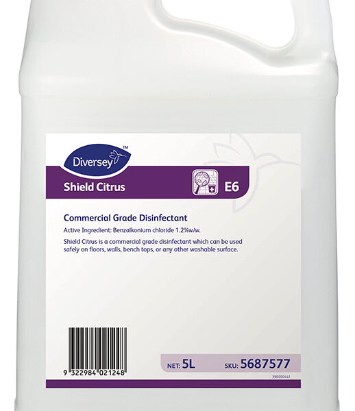 Diversey Shield Citrus 5L - Commercial Grade Disinfectant