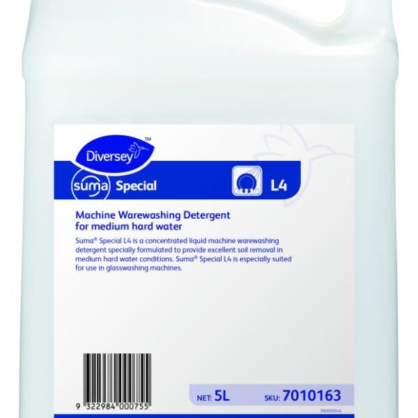 Diversey Suma Special L4 5L - Machine Warewashing Detergent