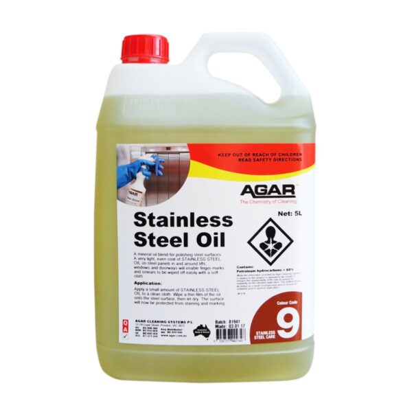 Agar Stainless Steel Oil 5L - Stainless Steel Cleaner