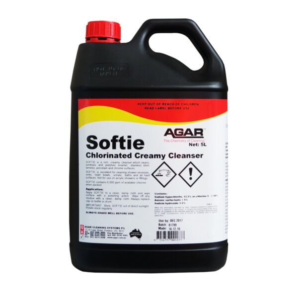 Agar Softie 5L - Chlorinated Creamy Cleanser