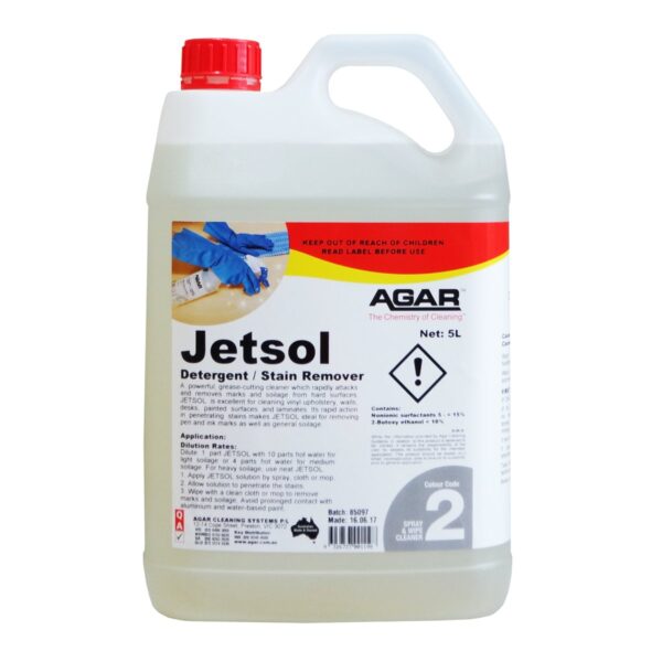 Agar Jetsol 5L - Detergent & Stain Remover