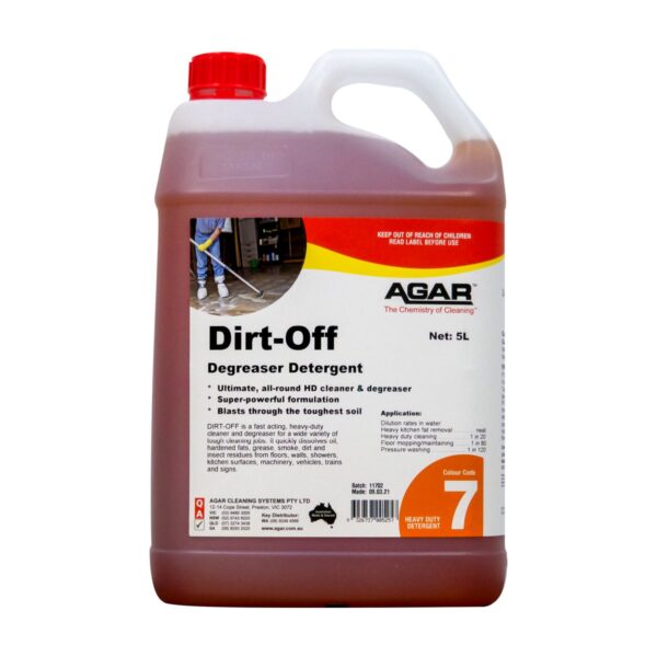 Agar Dirt-Off 5L - Degreaser Detergent