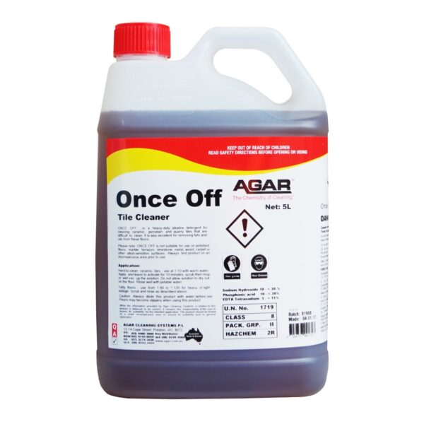 Agar Once Off 5L - Tile Cleaner