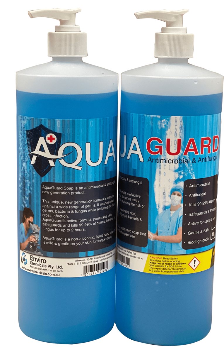 Enviro Aquaguard 1L - Anti-Microbal & Anti-Fungal Hand Wash