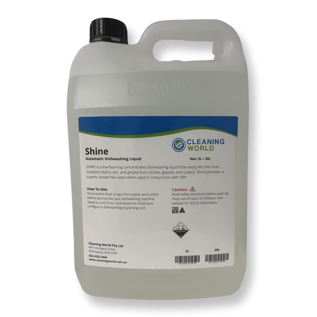 Cleaning World Shine 5L - Automatic Dishwashing Liquid
