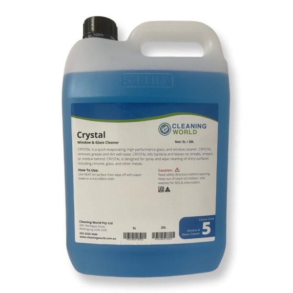 Cleaning World Crystal 5L - Window & Glass Cleaner