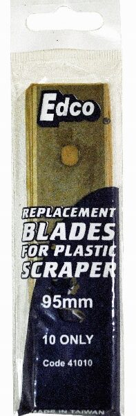 Edco Replacement Blades For Plastic Scraper 95mm
