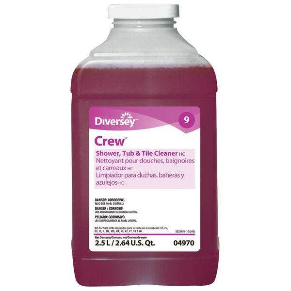 Diversey Crew Shower Tub & Tile Jf 2.5L - Washroom Cleaner Concentrate