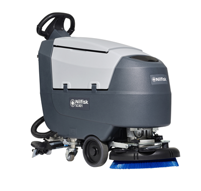 Nilfisk SC401 43 E - Mid Sized Walk Behind Scrubber / Dryer
