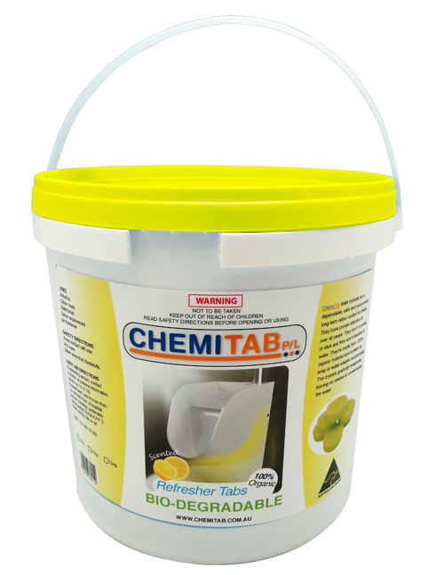 ChemiTab Lemon Urinal Toilet Blocks 4kg