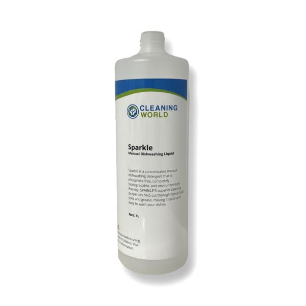 Cleaning World Sparkle Bottle 1L