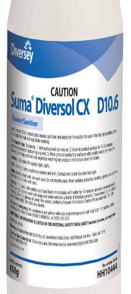 Diversey Suma Diversol Cx 450g - Sanitiser Powder