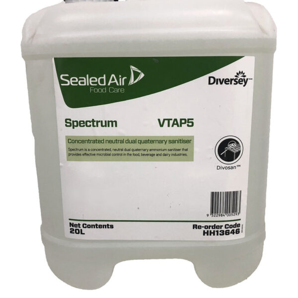 Diversey Spectrum 20L - Quaternary Ammonium Sanitiser