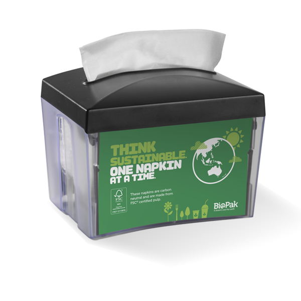 BioPak Single Saver BioDispenser - Table Top - BioPak Branded