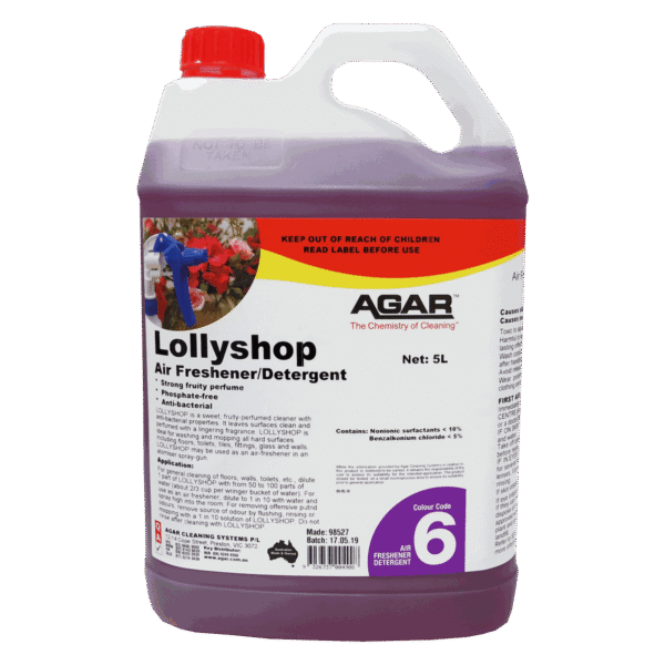 Agar Lollyshop 5L - Air Freshener/Detergent