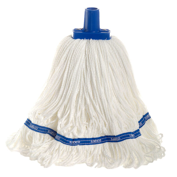 Sabco 350g Premium Grade Microfibre Round Mop - Blue