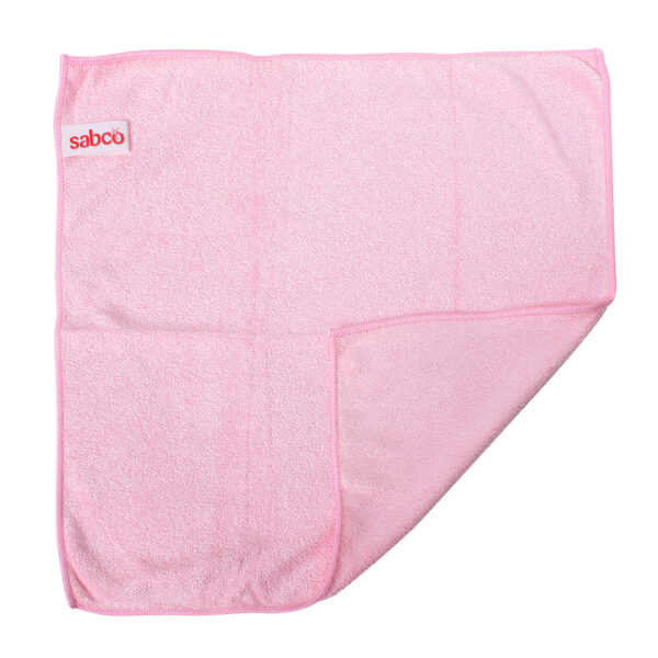 Sabco Millentex Microfibre Cloth Pink 40cm x 40cm