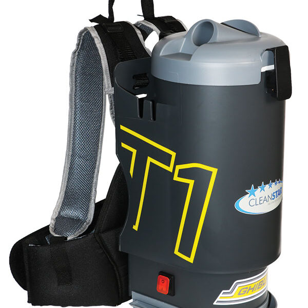 Ghibli T1 Version 3 Charcoal/Clear Lid - Backpack Vacuum