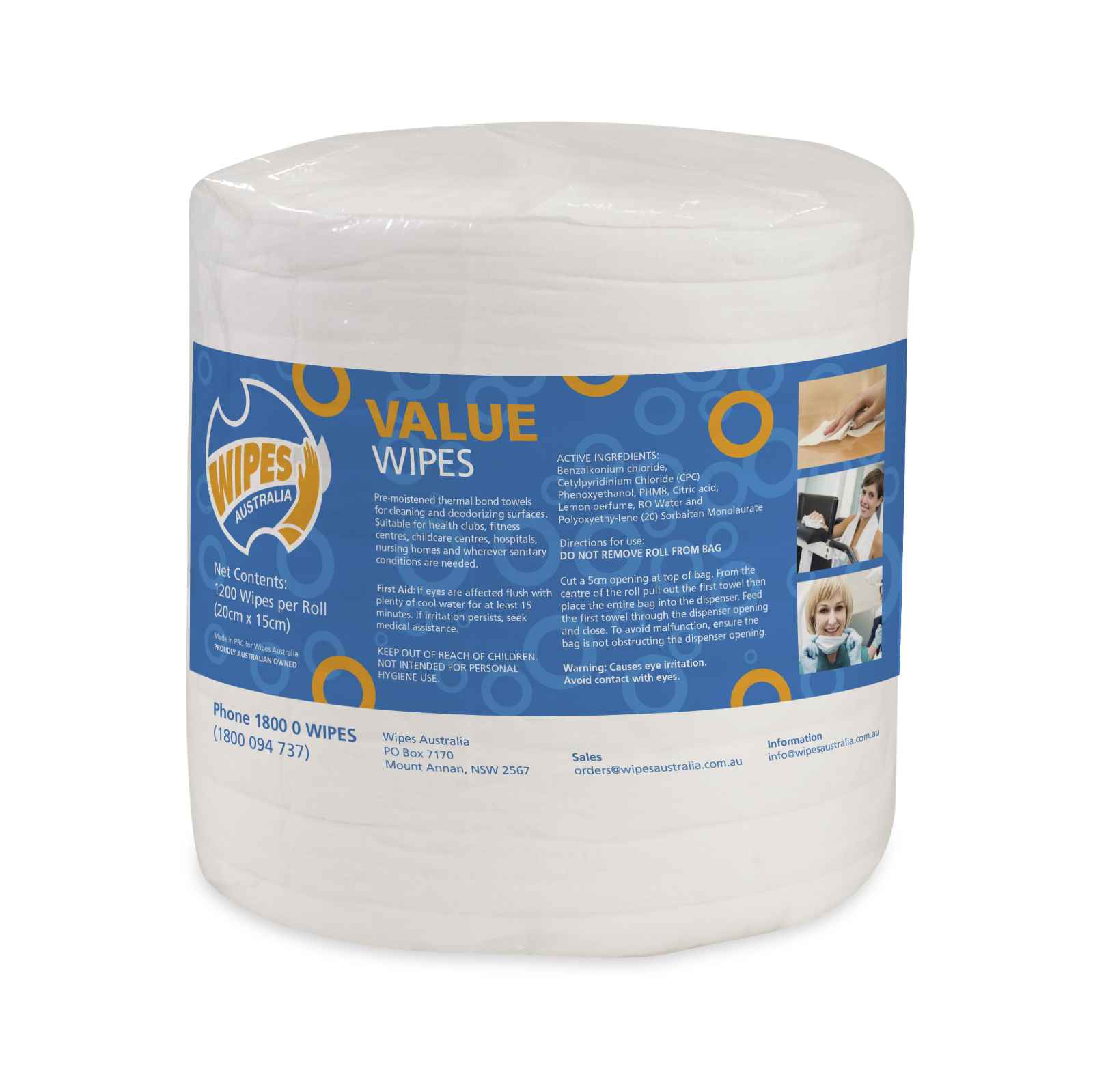 Wipes Australia Xtra Value Antibacterial Wipes